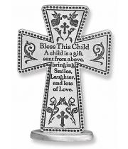 Cross: Standing, Bless This Child (SQP103)