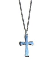 Necklace: Sterling Silver Cross (L7011)