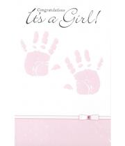 Card: Baby, Congratulations Its a Girl (LAC10062)