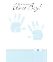 Card: Baby, Congratulations Its a Boy (LAC10061)