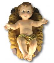 Baby Jesus In Crib Resin 11cm (NST11CU)