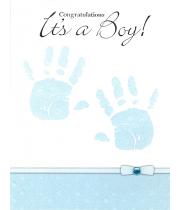 Card: Baby Congratulations Its a Boy! (LAT10053)