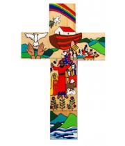 Cross: Wooden El Salvadorian Noahs Ark (TL18)