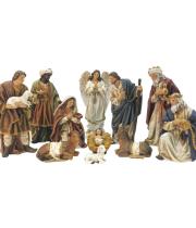 Nativity Set: 300mm 11 Pieces Canvas Look (NS10025)