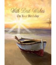 Card: Birthday, With Best Wishes (CD22145)