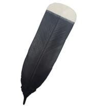 Ceramic Huia Feather Large (HLB)