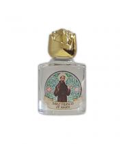 Holy Water Bottle: Glass St Francis (GE1012)