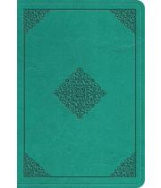 ESV Bible: Value Large Print Compact, Trutone Teal (9781433558917)