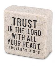 Scripture Stone: Trust in the Lord (40708)