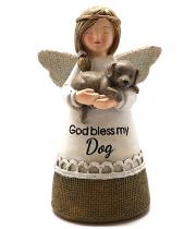 Little Blessing Angel: God Bless My Dog (ST7073)