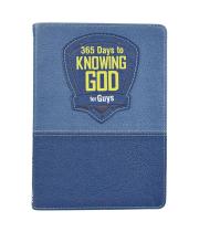 365 Days to Knowing God for Guys Devotional - LuxLeather (9781432123116)