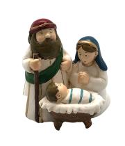 Nativity Scene: Holy Family 9cm (NST10146)