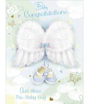 Card: Baby Congratulations Boy (CDB4513)