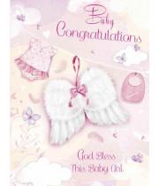 Card: Baby Congratulations Girl (CDB4512)