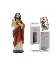 Statue: Resin Sacred Heart of Jesus (STR301)