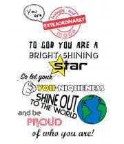 Poster: A3 - You Are Lovingly and Extraordinarily Made (YOUPOSTER)