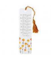 Bookmark with Tassel: Do All the Good You Can (TBM104)