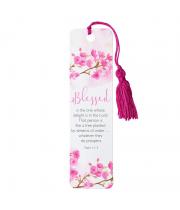 Bookmark with Tassel: Blessed (TBM105)