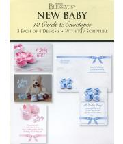 Boxed Cards: Baby New Baby (22192)