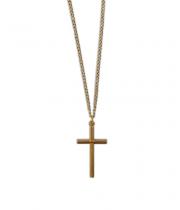 Necklace: Gold Cross (CRTR40GCH)