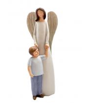 Statue: Guardian Angel - Boy (ST6153)