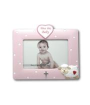 Photo Frame: Bless This Child - Girl (PL6039P)