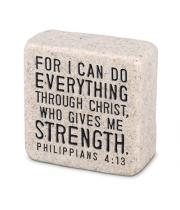 Scripture Stone: Everything Through Christ (40765)