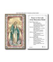 Holy Card: Our Lady of the Miraculous Medal (HC734830)