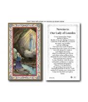 Holy Card: Novena to Our Lady of Lourdes (HC734836)