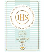 Card: First Holy Communion Special Grandson (CD13318)