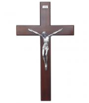 Crucifix: Wall Mahogany 40cm (C40CR)