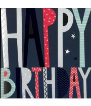 Card: Birthday Happy Birthday (GLN36602)