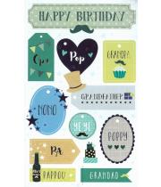 Card: Birthday Grandfather (TRCS315)