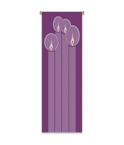 Banner: Advent 4 Candles (7619)