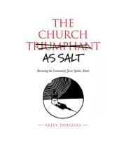 The Church as Salt, Becoming the Community Jesus.. (9780648982265)