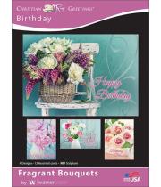 Boxed Cards: Birthday - Fragrant Bouquets (G1068)