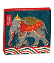 Notecards: Blank - Caparisoned Elephant 8 pack (MGERJ302485)