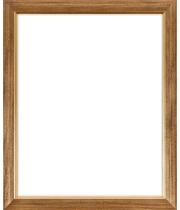 Picture Frame: Rimu Stain and Gold A5 (A5RIMUGOLD)