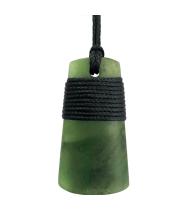 Necklace: Genuine NZ Pounamu Toki Pendant (BBJ4017P)