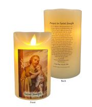 Candle: LED - St Joseph (CA86744)