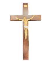 Crucifix: Wall, Mahogany 80cm (C80CRUCIFIX)