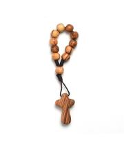 Rosary: One Decade Olive Wood with Cross (70CFT)