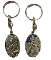 Keyring: St Michael and Guardian Angel (KC40MK)