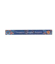 Magnetic Strip: Thankful Grateful Blessed (MS137)