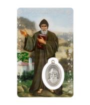 Laminated Card & Medal: St Charbel (LC150)