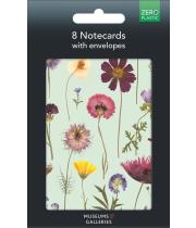 Notecards: Mint Bloom 8 pkt (MGSOC195)