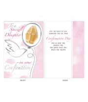 Card: Confirmation Daughter Embossed (CD13417)