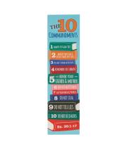 Bookmarks: The Ten Commandments Pack of 10 (BMP121)