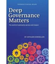 Deep Governance Matters: The World of Community Service... (9781922484468)