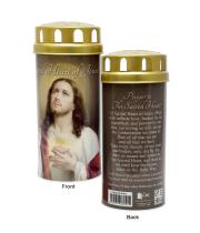 Candle: LED Devotional Sacred Heart of Jesus (CA87857)